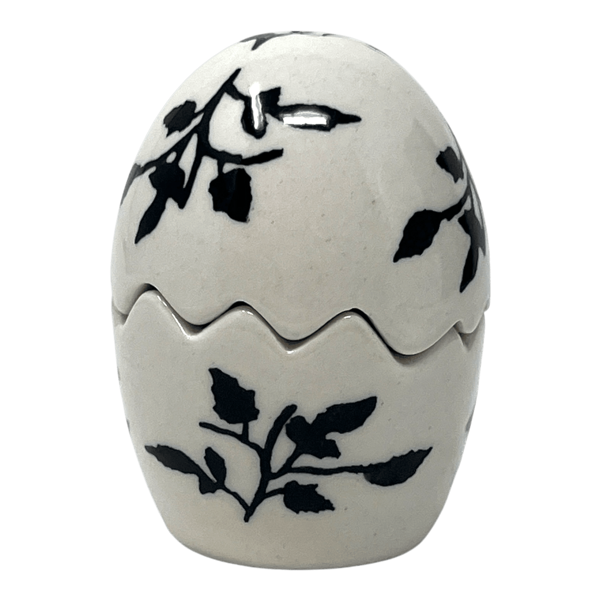 Salt & Pepper, Egg, 3" in "Black Spray" by Manufaktura | S115T-LISC