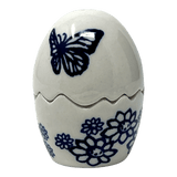 Salt & Pepper, Egg, 3" in "Butterfly Garden" by Manufaktura | S115T-MOT1