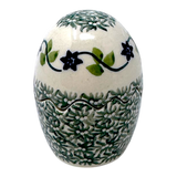 Salt & Pepper, Egg, 3" in "Woven Starflowers" by Manufaktura | S115T-RV01