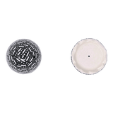 Salt & Pepper, Egg, 3" in "Metro" by Manufaktura | S115T-WCZM