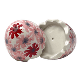 Salt & Pepper, Egg, 3" in "Scarlet Daisy" by Manufaktura | S115U-AS73