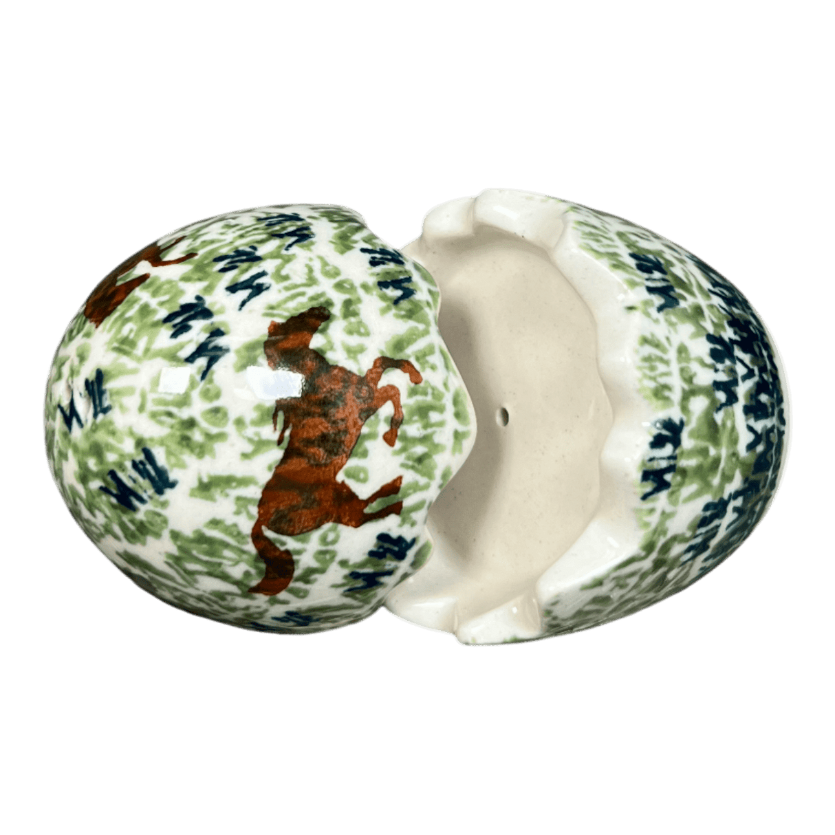 Salt & Pepper, Egg, 3" in "On the Range" by Manufaktura | S115U-INK2