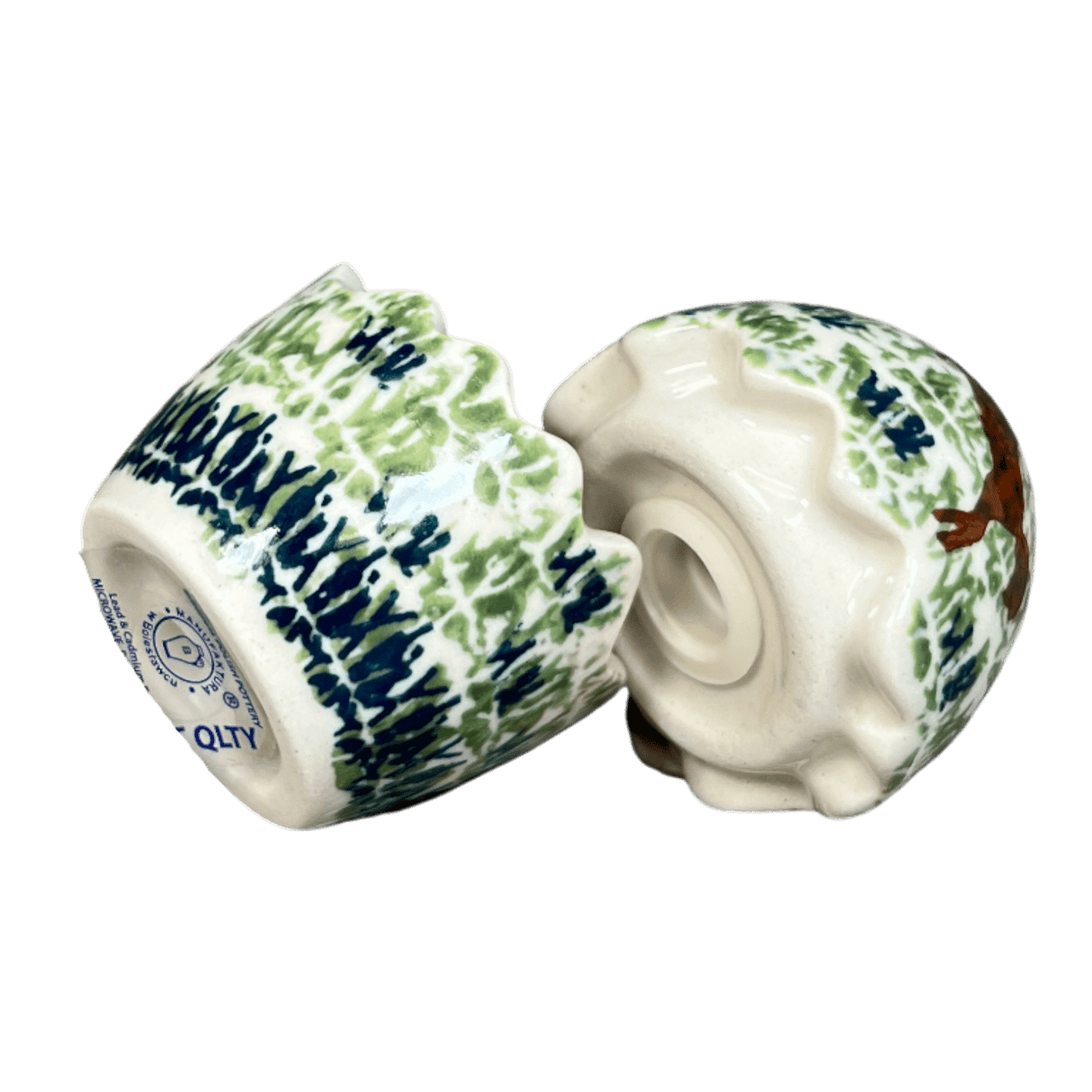 Salt & Pepper, Egg, 3" in "On the Range" by Manufaktura | S115U-INK2