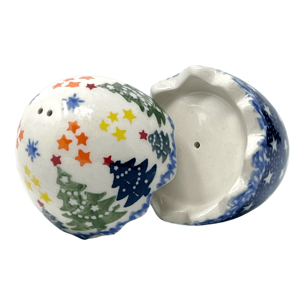 Salt & Pepper, Egg, 3" in "Festive Forest" by Manufaktura | S115U-INS6