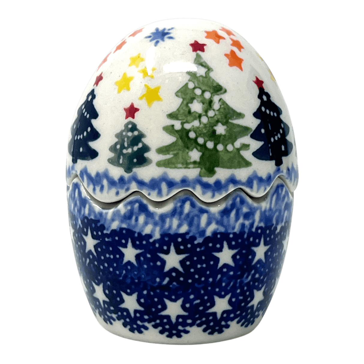 Salt & Pepper, Egg, 3" in "Festive Forest" by Manufaktura | S115U-INS6