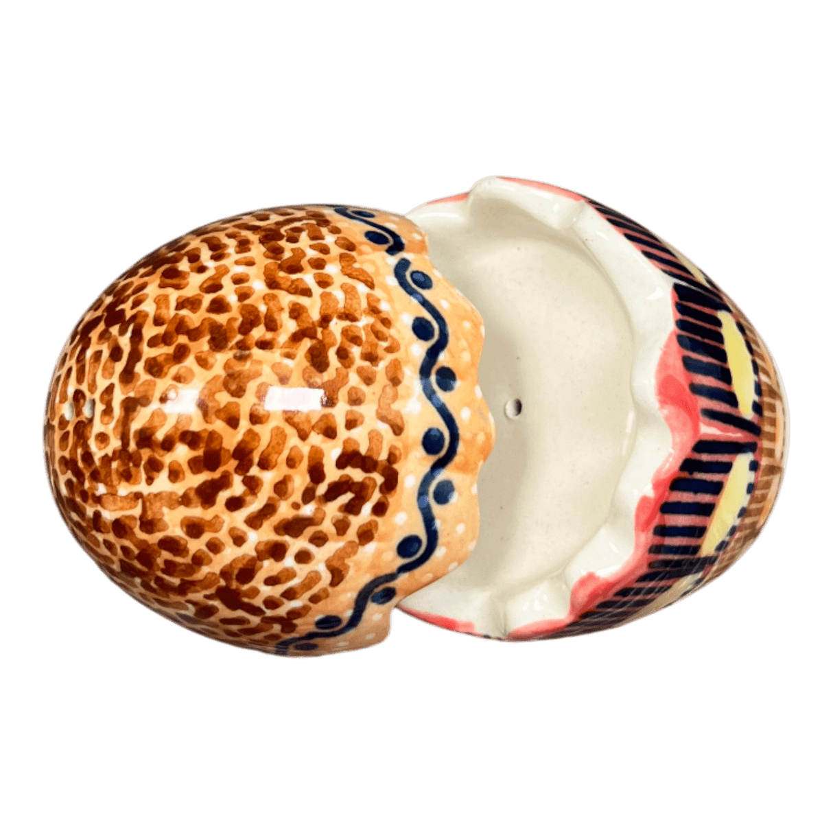 Salt & Pepper, Egg, 3" in "Desert Sunrise" by Manufaktura | S115U-KLJ