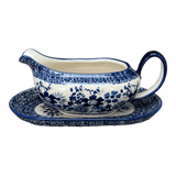 Gravy Boat, 14 oz in "Blue Life" by Manufaktura | S119S-EO39