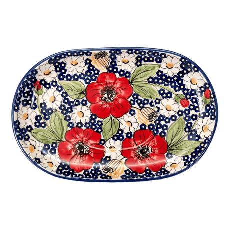 Gravy Boat, 14 oz in "Poppies & Posies" by Manufaktura | S119S-IM02