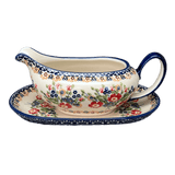 Gravy Boat, 14 oz in "Poppy Persuasion" by Manufaktura | S119S-P265