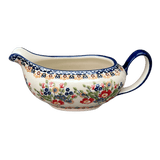 Gravy Boat, 14 oz in "Poppy Persuasion" by Manufaktura | S119S-P265