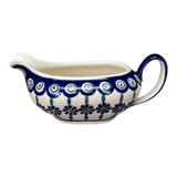 Gravy Boat, 14 oz in "Floral Peacock" by Manufaktura | S119T-54KK