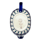 Gravy Boat, 14 oz in "Floral Peacock" by Manufaktura | S119T-54KK