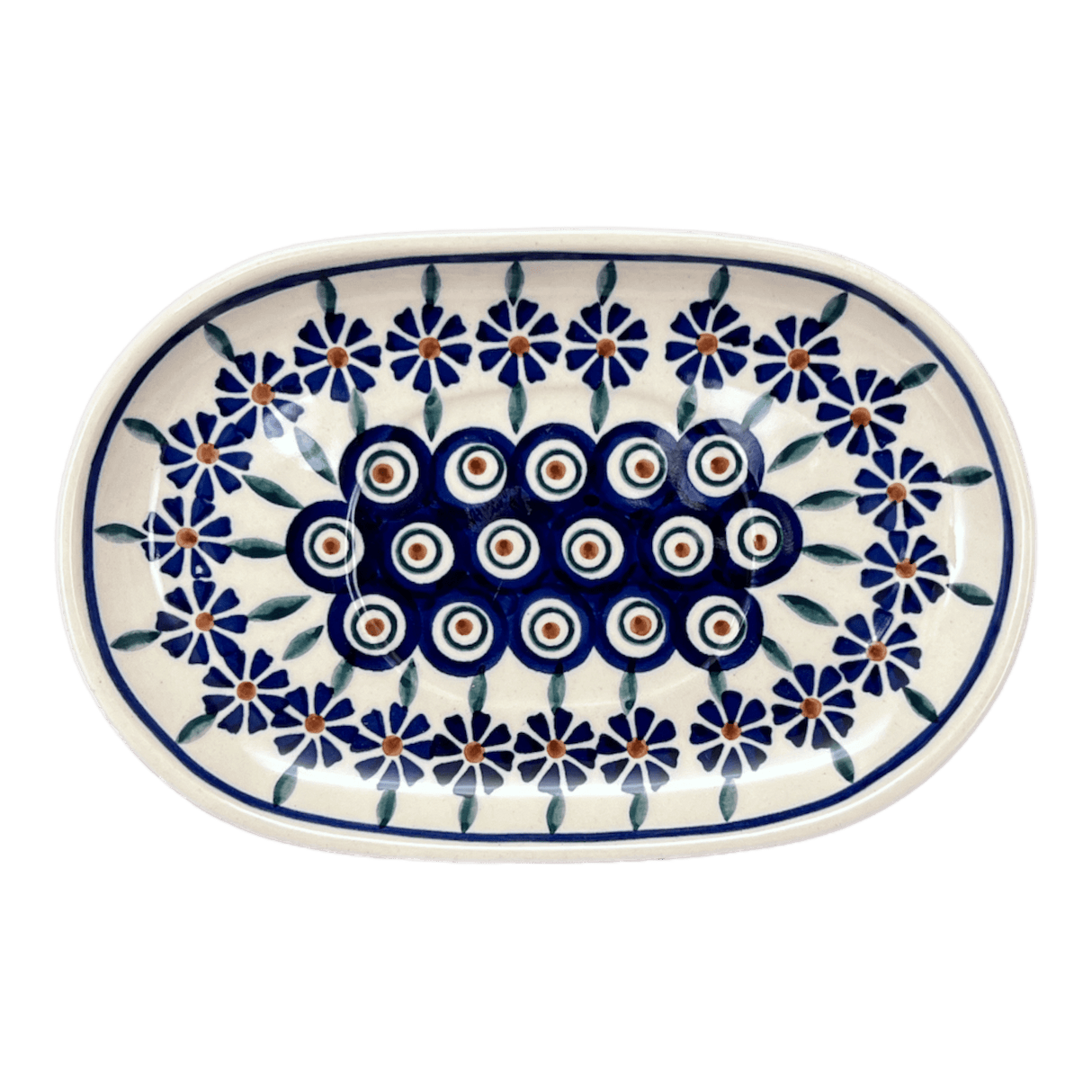 Gravy Boat, 14 oz in "Floral Peacock" by Manufaktura | S119T-54KK