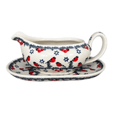Gravy Boat, 14 oz in "Red Bird" by Manufaktura | S119T-GILE