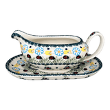 Gravy Boat, 14 oz in "Lady Bugs" by Manufaktura | S119T-IF45
