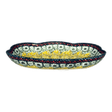 Dish, Cloud-Shaped, Large 9.5" x 7" in "Sunshine Grotto" by Manufaktura | S127S-WK52