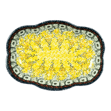 Dish, Cloud-Shaped, Large 9.5" x 7" in "Sunshine Grotto" by Manufaktura | S127S-WK52