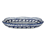 Dish, Cloud-Shaped, Large 9.5" x 7" in "Kitty Cat Path" by Manufaktura | S127T-KOT6