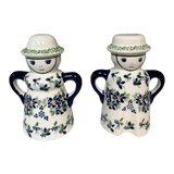 Salt & Pepper, Pair in "Garden Splendor" by Manufaktura | S131S-GM11