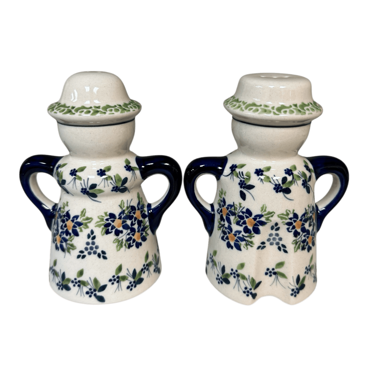 Salt & Pepper, Pair in "Garden Splendor" by Manufaktura | S131S-GM11