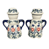 Salt & Pepper, Pair in "Butterfly Blossoms" by Manufaktura | S131T-MM02
