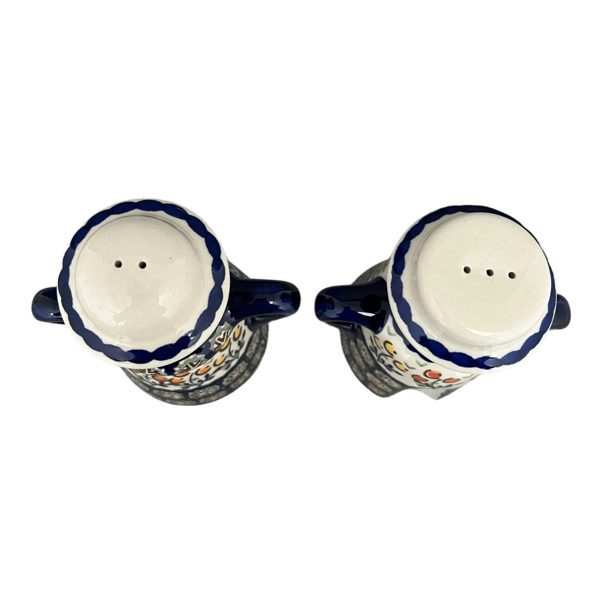 Salt & Pepper, Pair in "Floral Spray" by Manufaktura | S131U-DSO