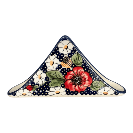 Napkin Holder, 8" in "Poppies & Posies" by Manufaktura | S133S-IM02