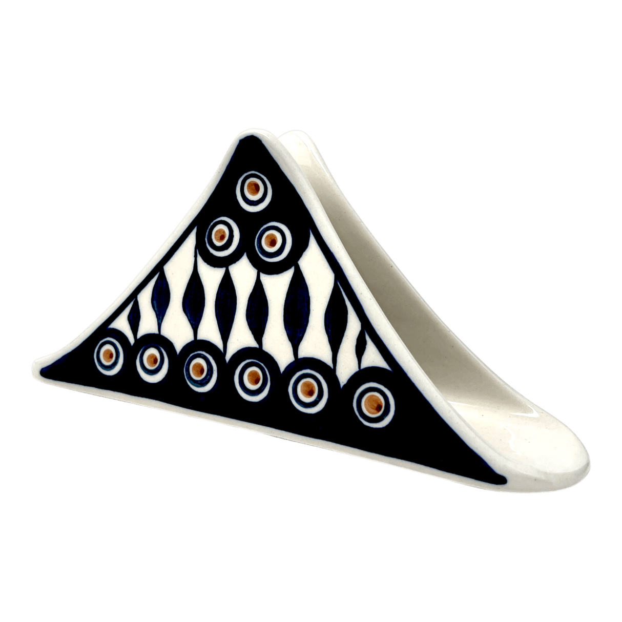 Napkin Holder, 8" in "Peacock" by Manufaktura | S133T-54