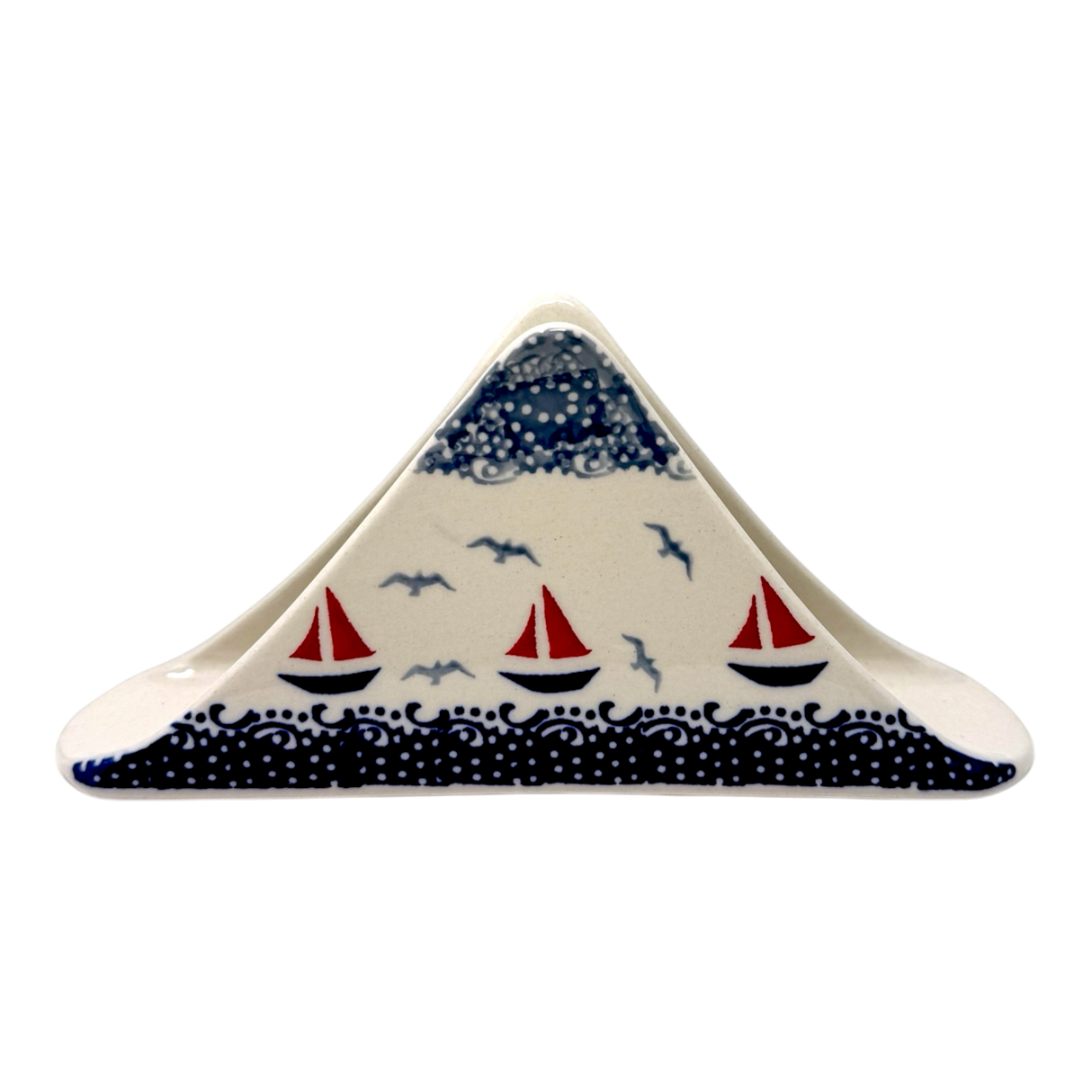 Napkin Holder, 8" in "Smooth Seas" by Manufaktura | S133T-DPML