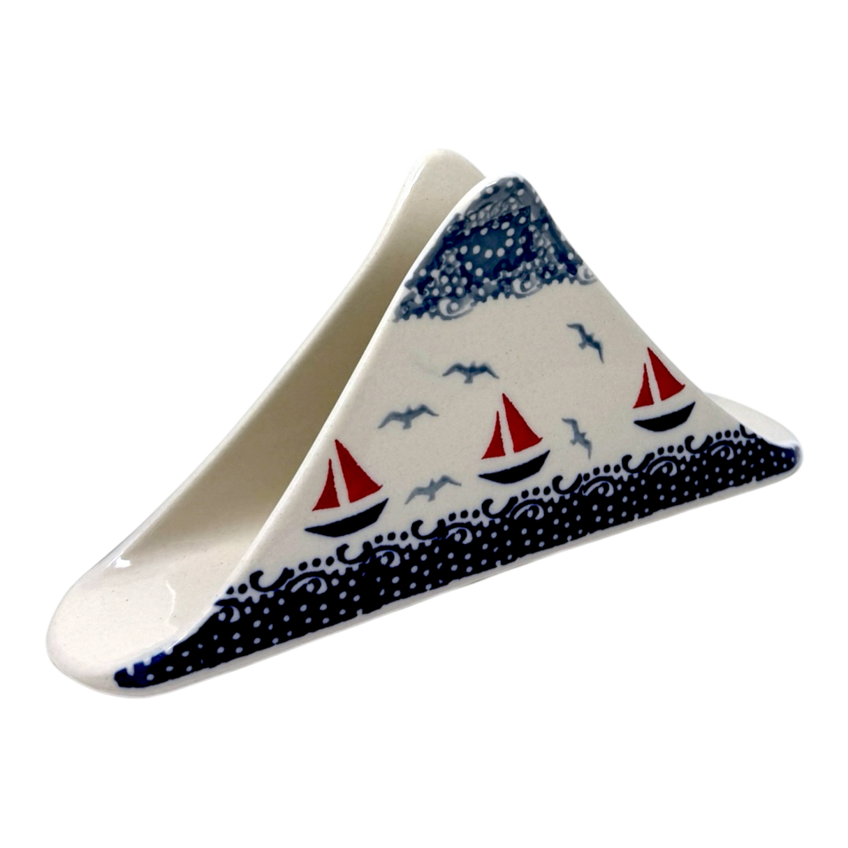 Napkin Holder, 8" in "Smooth Seas" by Manufaktura | S133T-DPML