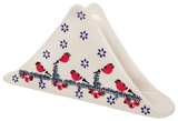 Napkin Holder, 8" in "Red Bird" by Manufaktura | S133T-GILE