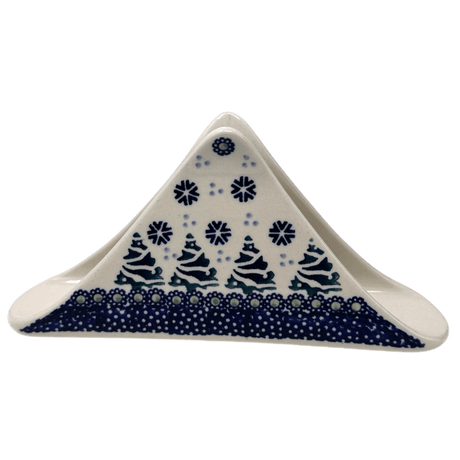 Napkin Holder, 8" in "Snowy Pines" by Manufaktura | S133T-U22