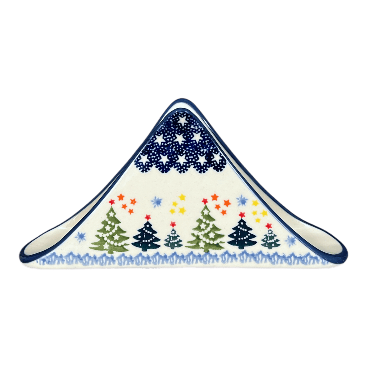 Napkin Holder, 8" in "Festive Forest" by Manufaktura | S133U-INS6