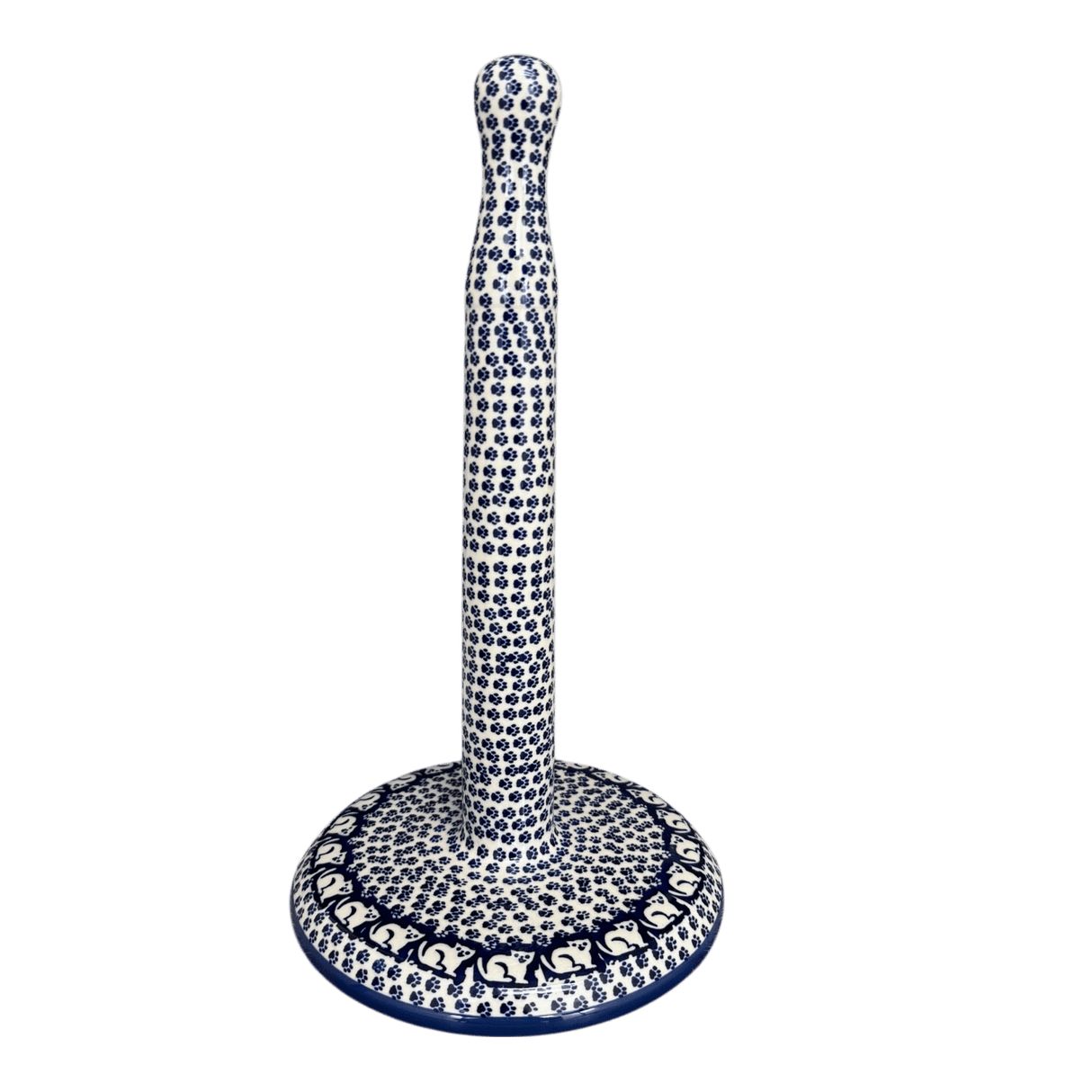 Paper Towel Holder, 14" in "Kitty Cat Path" by Manufaktura | S135T-KOT6