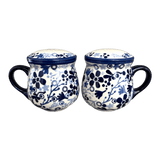 Salt & Pepper, Mug, 4" in "Rambling Blues" by Manufaktura | S138S-GZ50