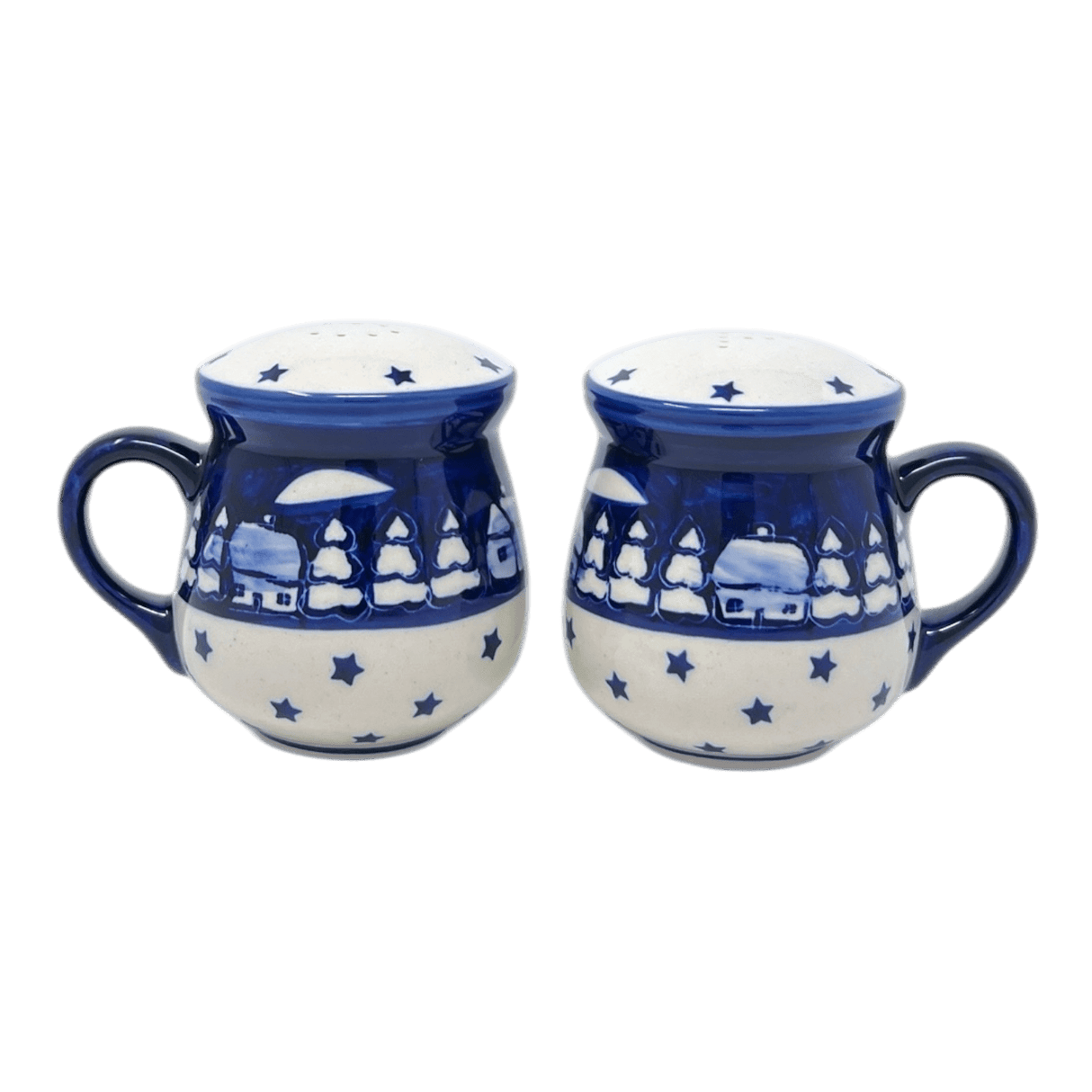 Salt & Pepper, Mug, 4" in "Winter's Eve" by Manufaktura | S138S-IBZ