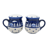Salt & Pepper, Mug, 4" in "Winter's Eve" by Manufaktura | S138S-IBZ