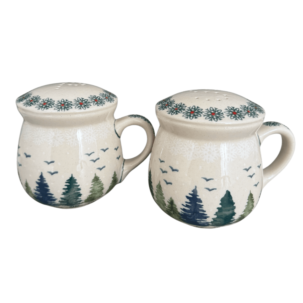 Salt & Pepper, Mug, 4" in "Pine Forest" by Manufaktura | S138S-PS29
