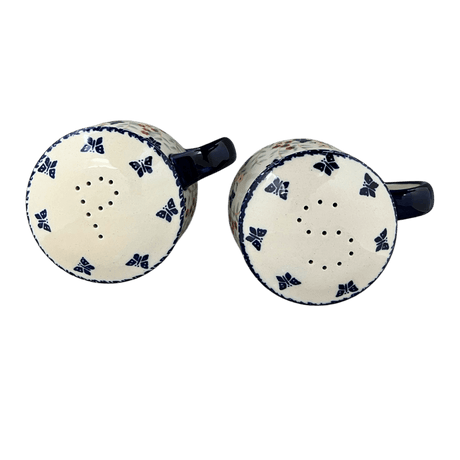 Salt & Pepper, Mug, 4" in "Butterfly Bounty" by Manufaktura | S138S-WK76