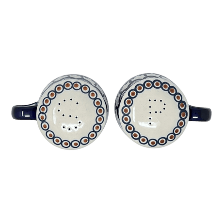 Salt & Pepper, Mug, 4" in "Floral Peacock" by Manufaktura | S138T-54KK