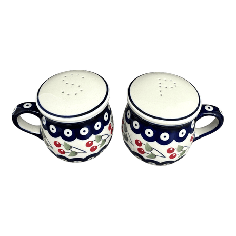 Salt & Pepper, Mug, 4" in "Cherry Dot" by Manufaktura | S138T-70WI
