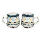 Salt & Pepper, Mug, 4" in "Lady Bugs" by Manufaktura | S138T-IF45