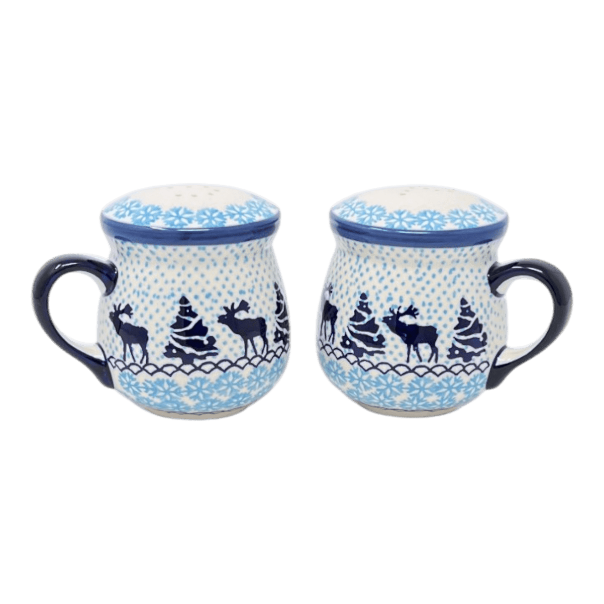 Salt & Pepper, Mug, 4" in "Peaceful Season" by Manufaktura | S138T-JG24