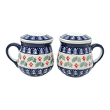 Salt & Pepper, Mug, 4" in "Holiday Cheer" by Manufaktura | S138T-NOS2