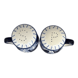 Salt & Pepper, Mug, 4" in "Blue Butterfly" by Manufaktura | S138U-AS58
