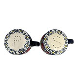 Salt & Pepper, Mug, 4" in "Strawberry Fields" by Manufaktura | S138U-AS59