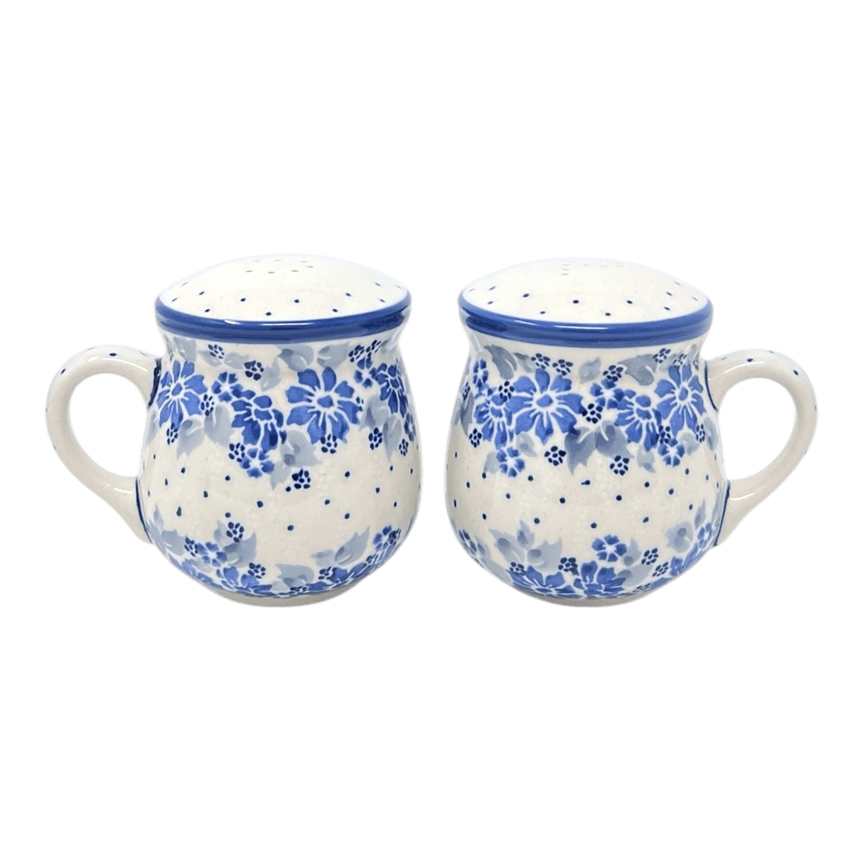 Salt & Pepper, Mug, 4" in "Winter Hibiscus" by Manufaktura | S138U-JZ42