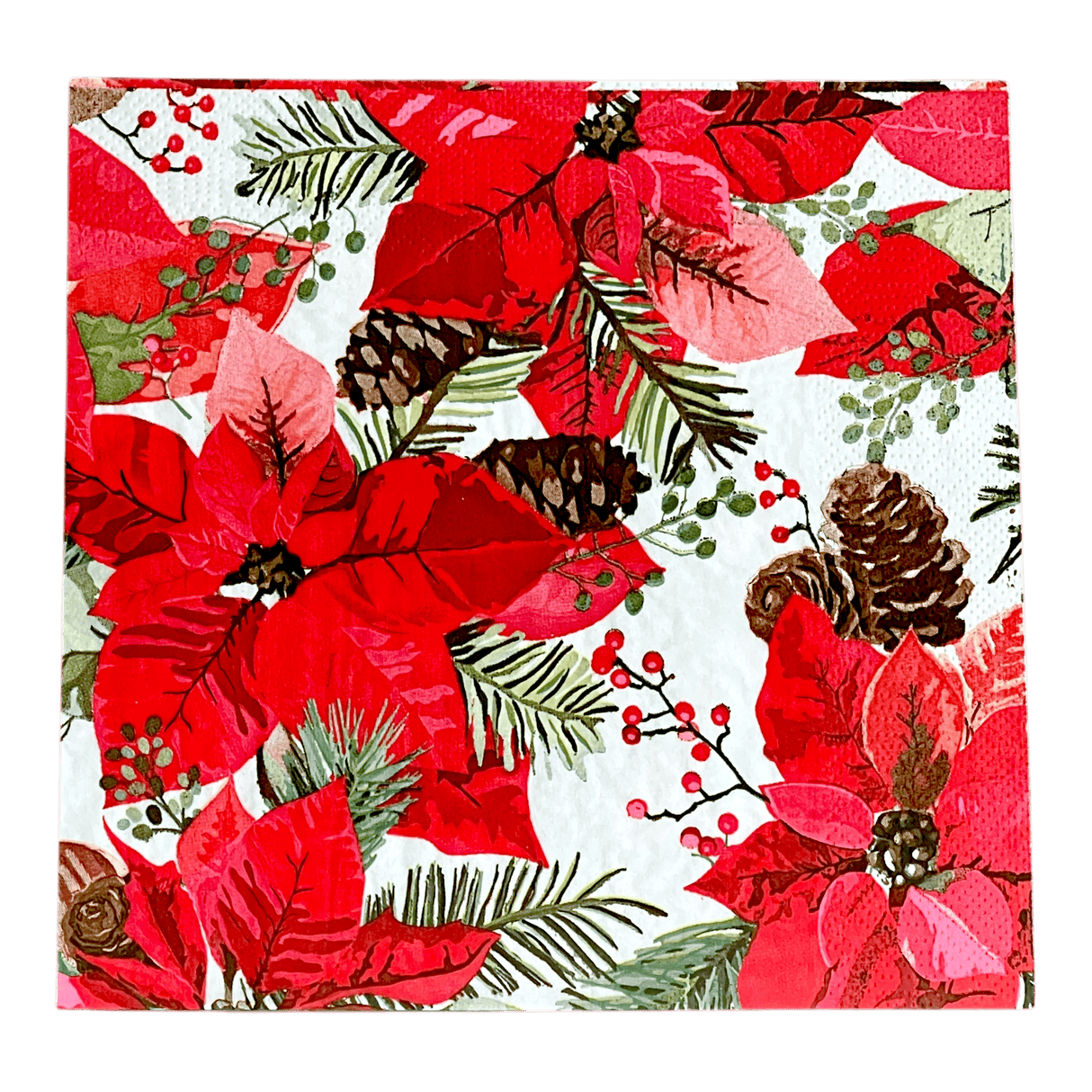 Dinner Napkins in "Christmas Poinsettia" by MAKI | SDGW-016801