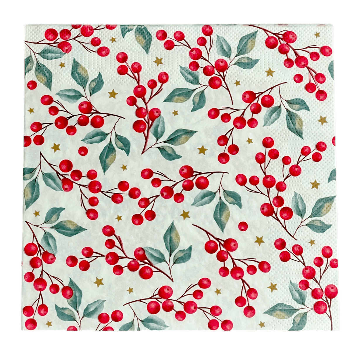 Dinner Napkins in "Holly Berries" by MAKI | SDGW-023201