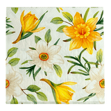 Paper Dinner Napkins in "Watercolor Daffodils" by MAKI | SDWI-007601